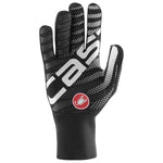 Castelli Diluvio C Gloves - Black white