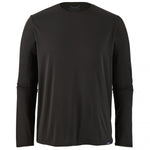 T-Shirt maniche lunghe Patagonia Capilene Cool Daily - Nero