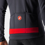 Castelli Puro 3 long sleeves jersey - Dark grey
