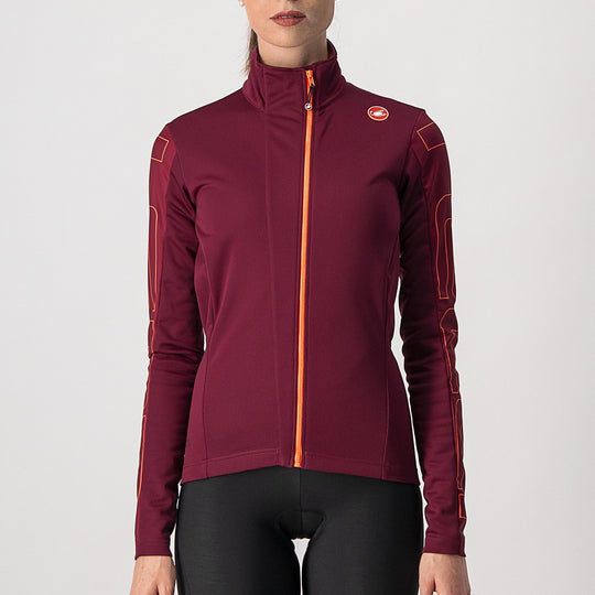 Castelli Transition frau jacke - Bordeaux