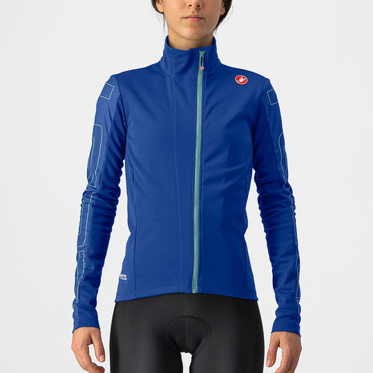 Castelli Transition women jacket - Blue light blue