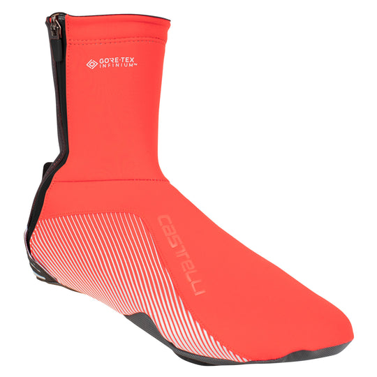 Castelli Dinamica woman thermal overshoe - Red