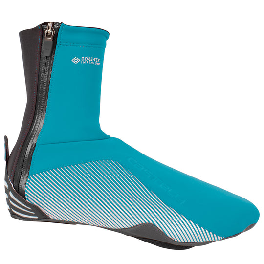 Castelli Dinamica woman thermal overshoe - Teal blue