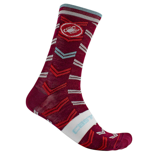 Castelli Transition 18 socken - Rot