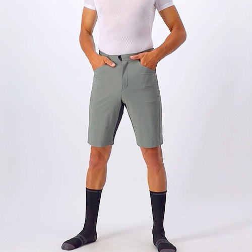 Pantaloncini Castelli Unlimited - Grigio - G