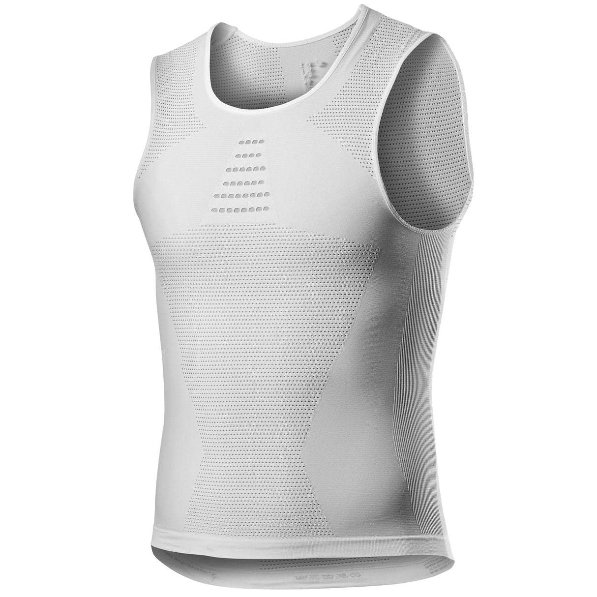 Maglia intima senza maniche Castelli Core Seamless - Bianco