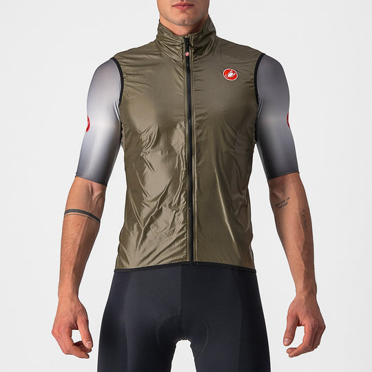 Castelli Aria weste - Grun