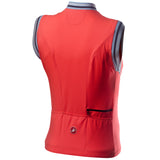 Maglia donna senza maniche Castelli Promessa 3 - Rosa