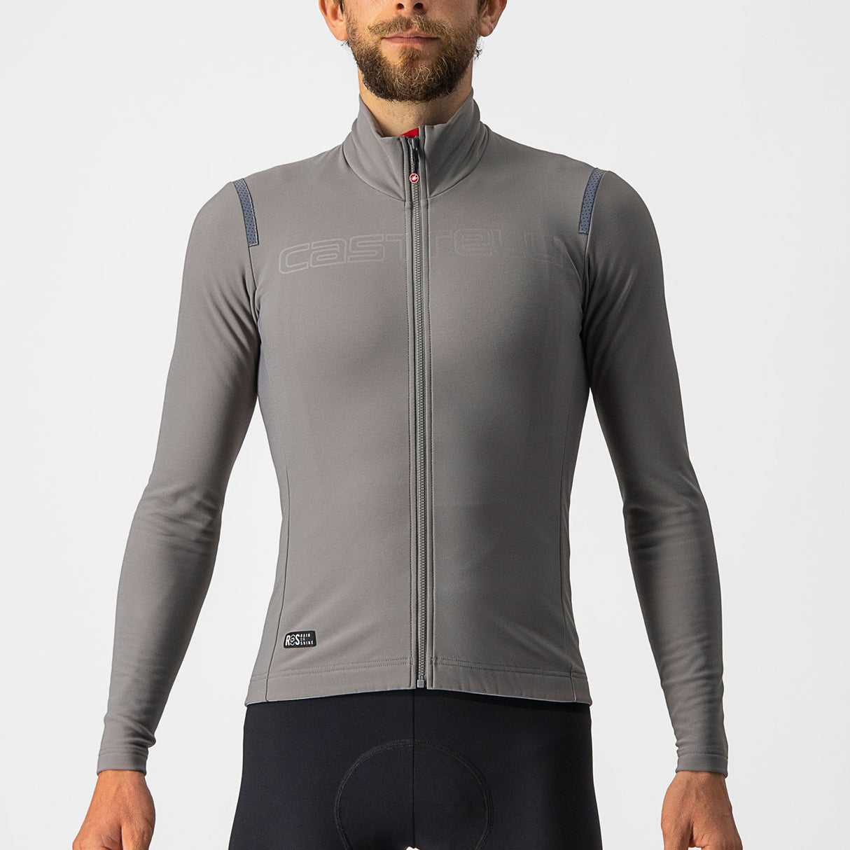 Maglia maniche lunghe Castelli Tutto Nano RoS - Grigio - F