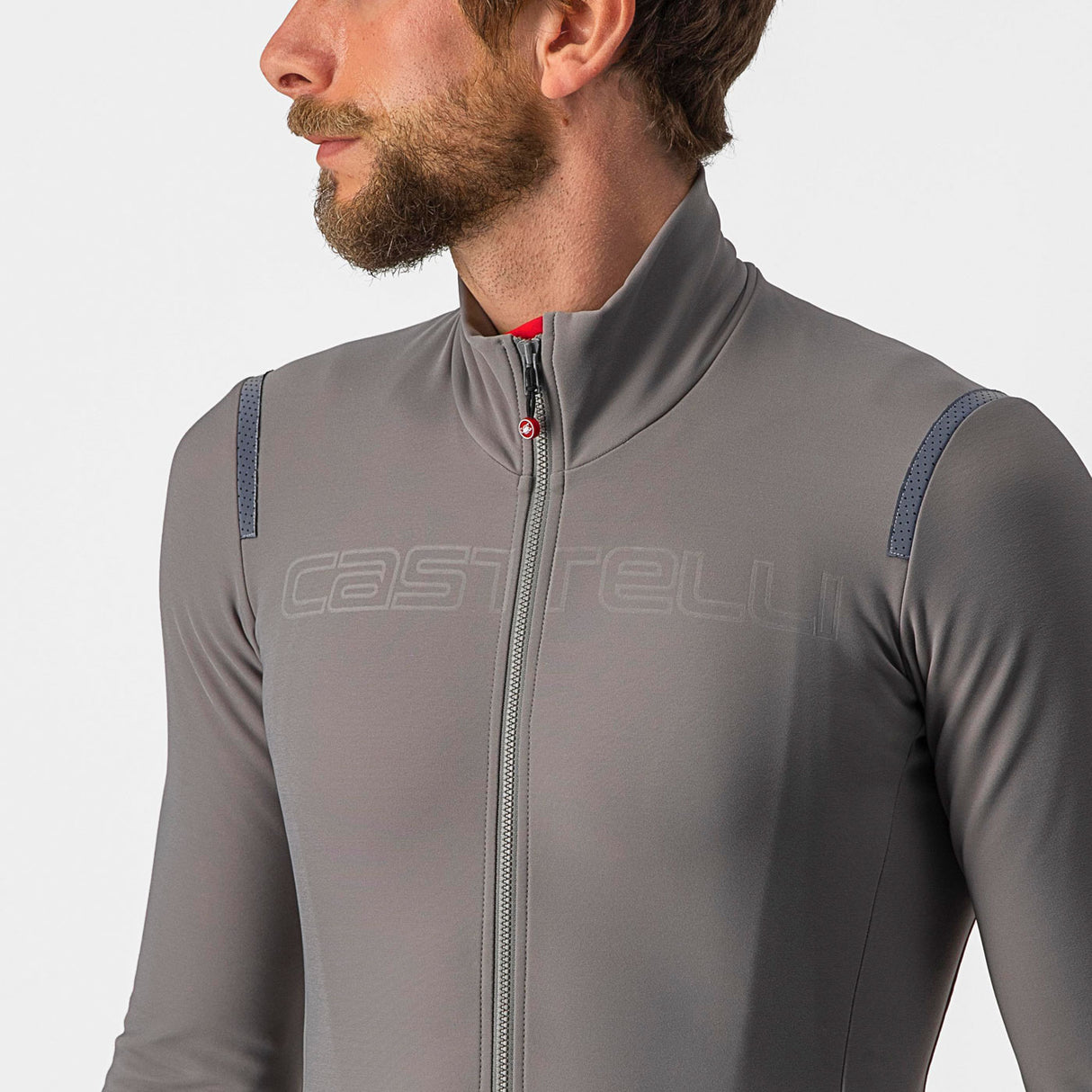 Maglia maniche lunghe Castelli Tutto Nano RoS - Grigio - H