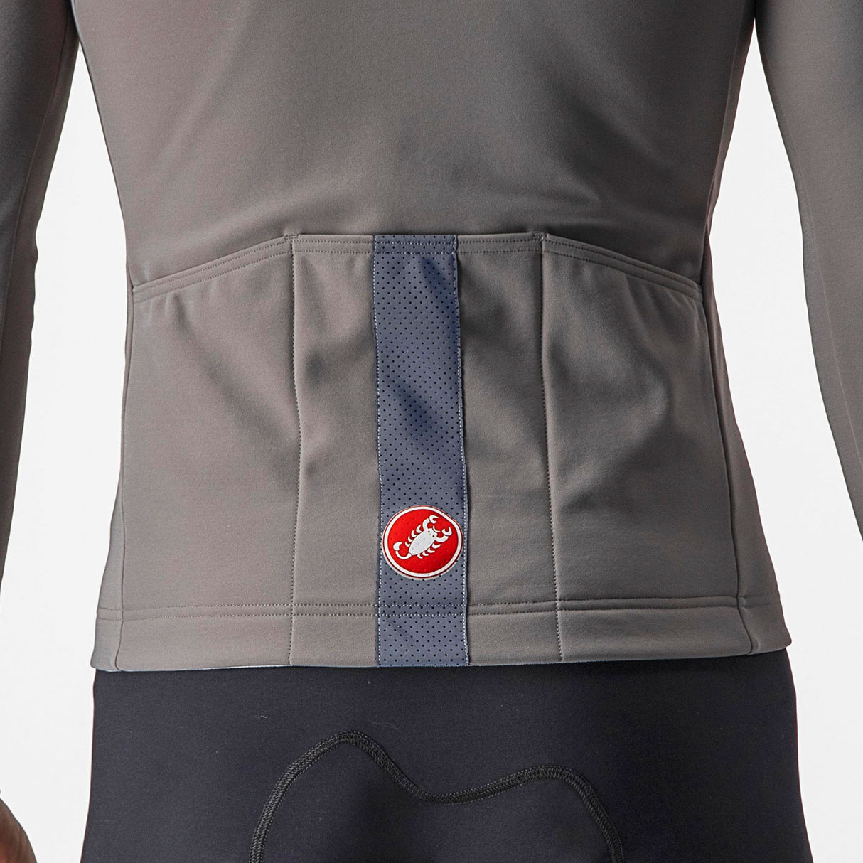 Maglia maniche lunghe Castelli Tutto Nano RoS - Grigio - L