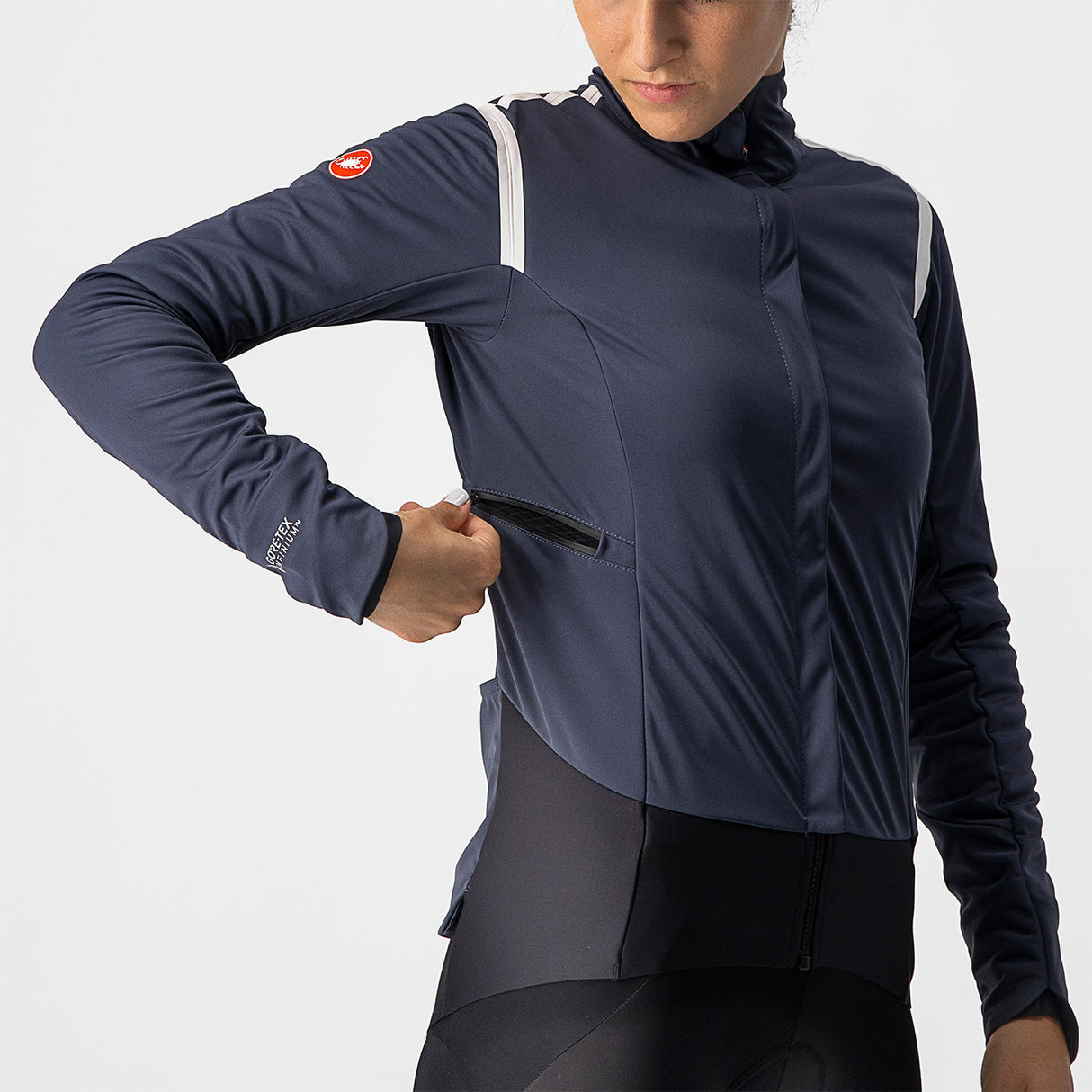 Giacca donna Castelli Alpha RoS 2 - Blu rosa - G