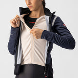 Giacca donna Castelli Alpha RoS 2 - Blu rosa - I
