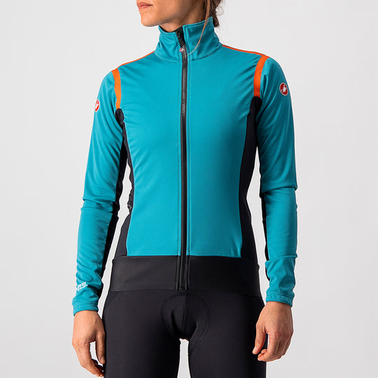 Chaqueta mujer Castelli Alpha RoS 2 Light - Azul claro