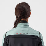 Castelli Alpha RoS 2 Light woman jacket - Light blue black