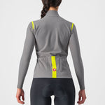 Castelli Tutto Nano RoS woman long sleeves jersey - Grey