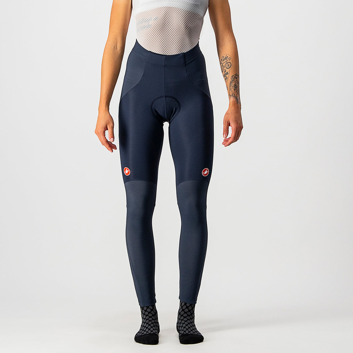 Calzamaglia senza bretelle donna Castelli Sorpasso RoS - Blu - B