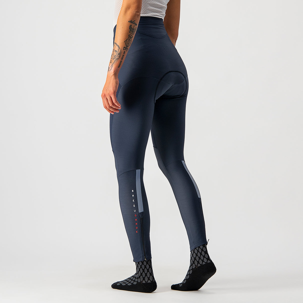 Calzamaglia senza bretelle donna Castelli Sorpasso RoS - Blu - D