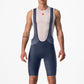 Castelli Endurance 3 kurz tragerhose - Blau