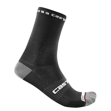 Calze Castelli Rosso Corsa Pro 15 - Nero