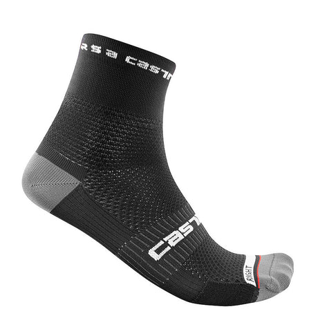 Calze Castelli Rosso Corsa Pro 9 - Nero