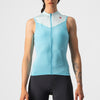 Castelli Solaris woman sleeveless jersey - Light blue