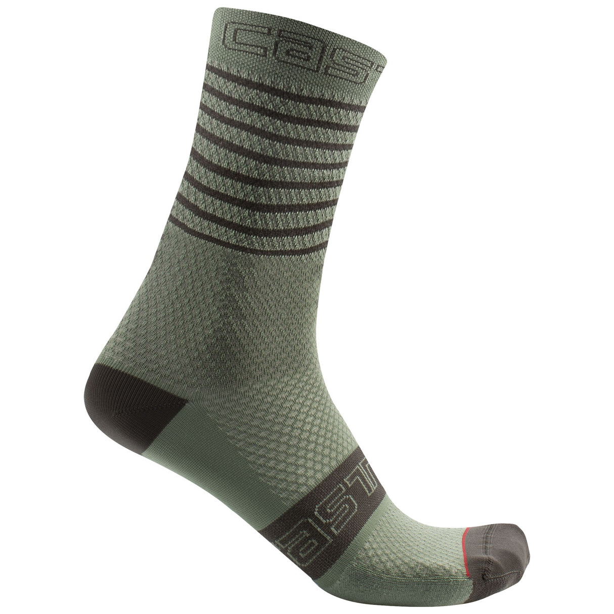 Calze donna Castelli Superleggera 12 - Verde scuro - M