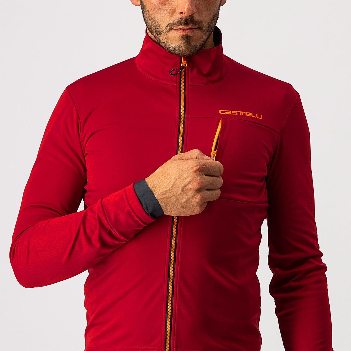 Giacca Castelli Go - Rosso - H