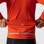 Castelli Go jacket - Orange