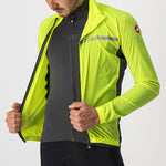 Castelli Squadra Stretch jacket - Gelb Fluo