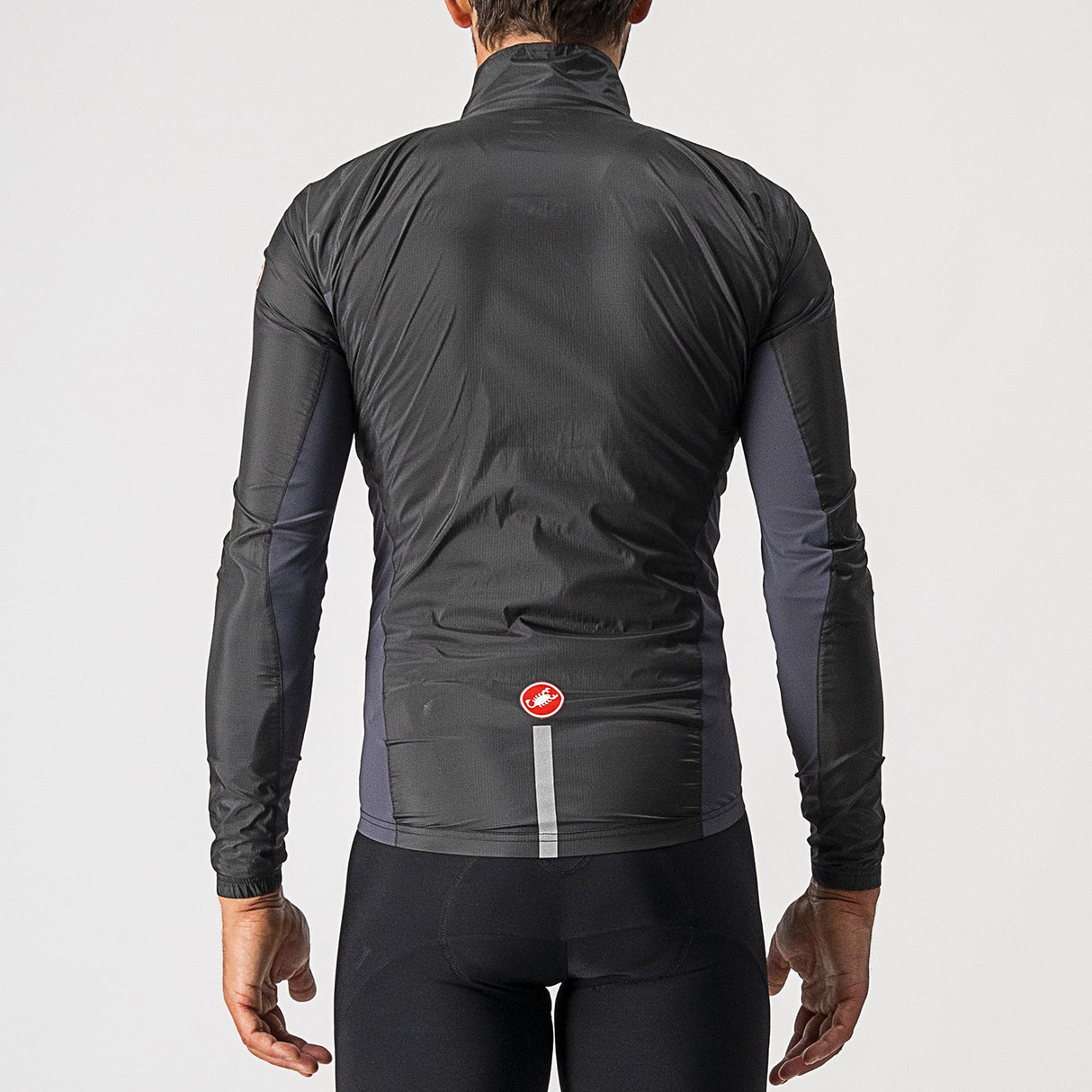 Mantellina Castelli Squadra Stretch - Nero - M