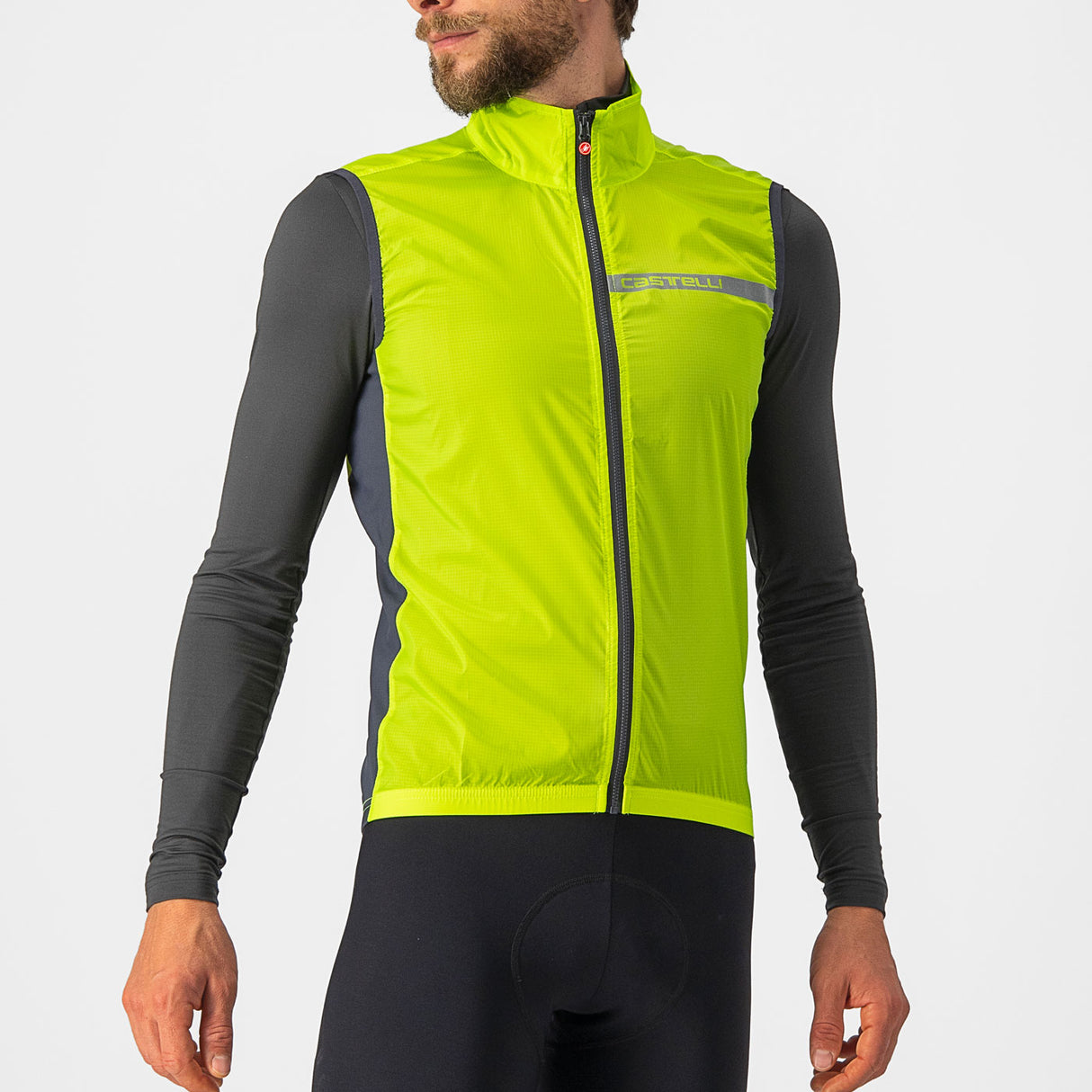 Gilet Castelli Squadra Stretch - Verde - I