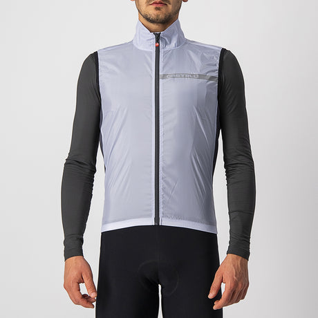 Gilet Castelli Squadra Stretch - Grigio - A