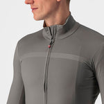 Castelli Pro Mid long sleeves jersey - Light gray