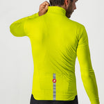 Castelli Pro Mid long sleeves jersey - Yellow fluo
