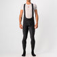 Castelli Velocissimo 5 lange tragerhose - Schwarz rot