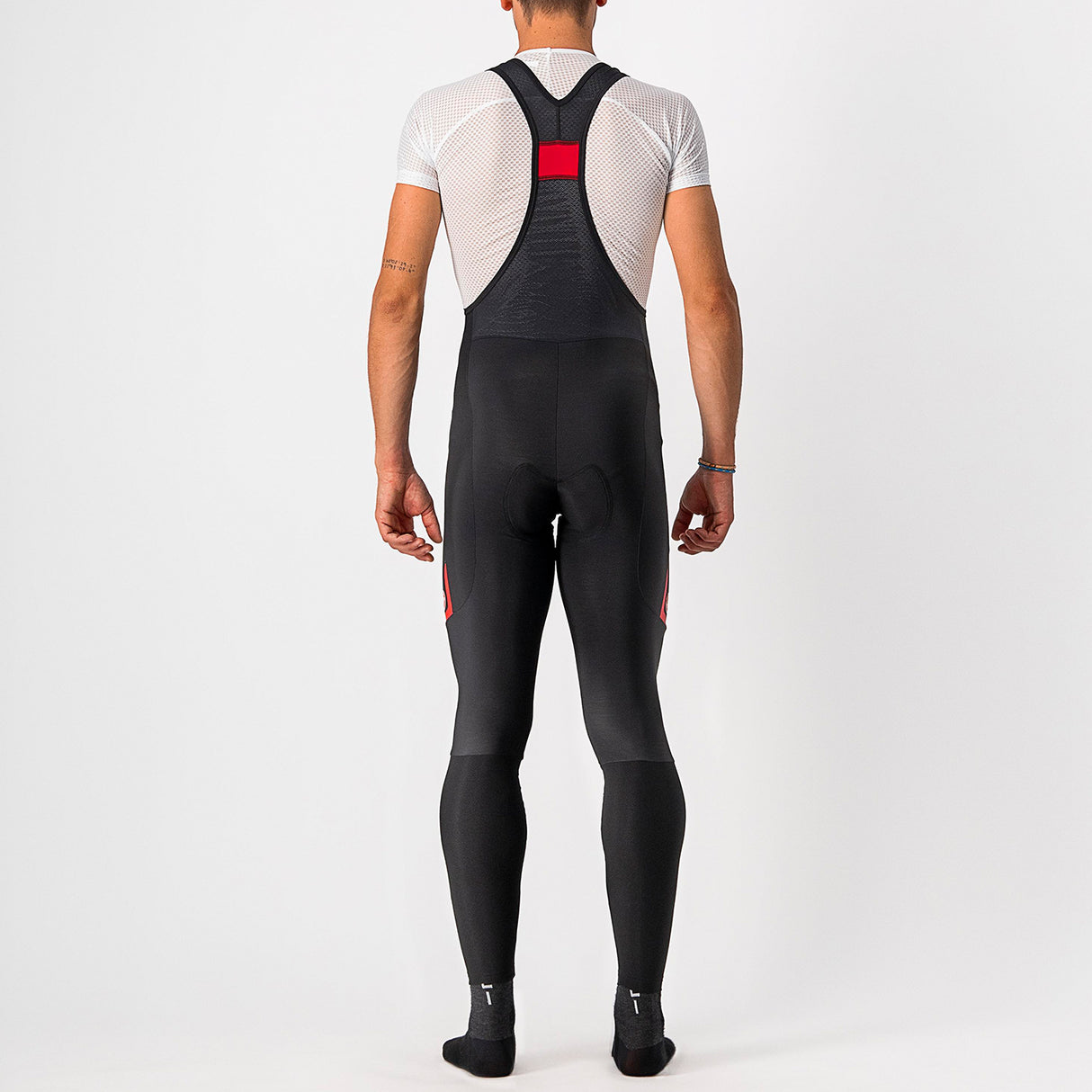 Calzamaglia Castelli Velocissimo 5 - Nero rosso - E