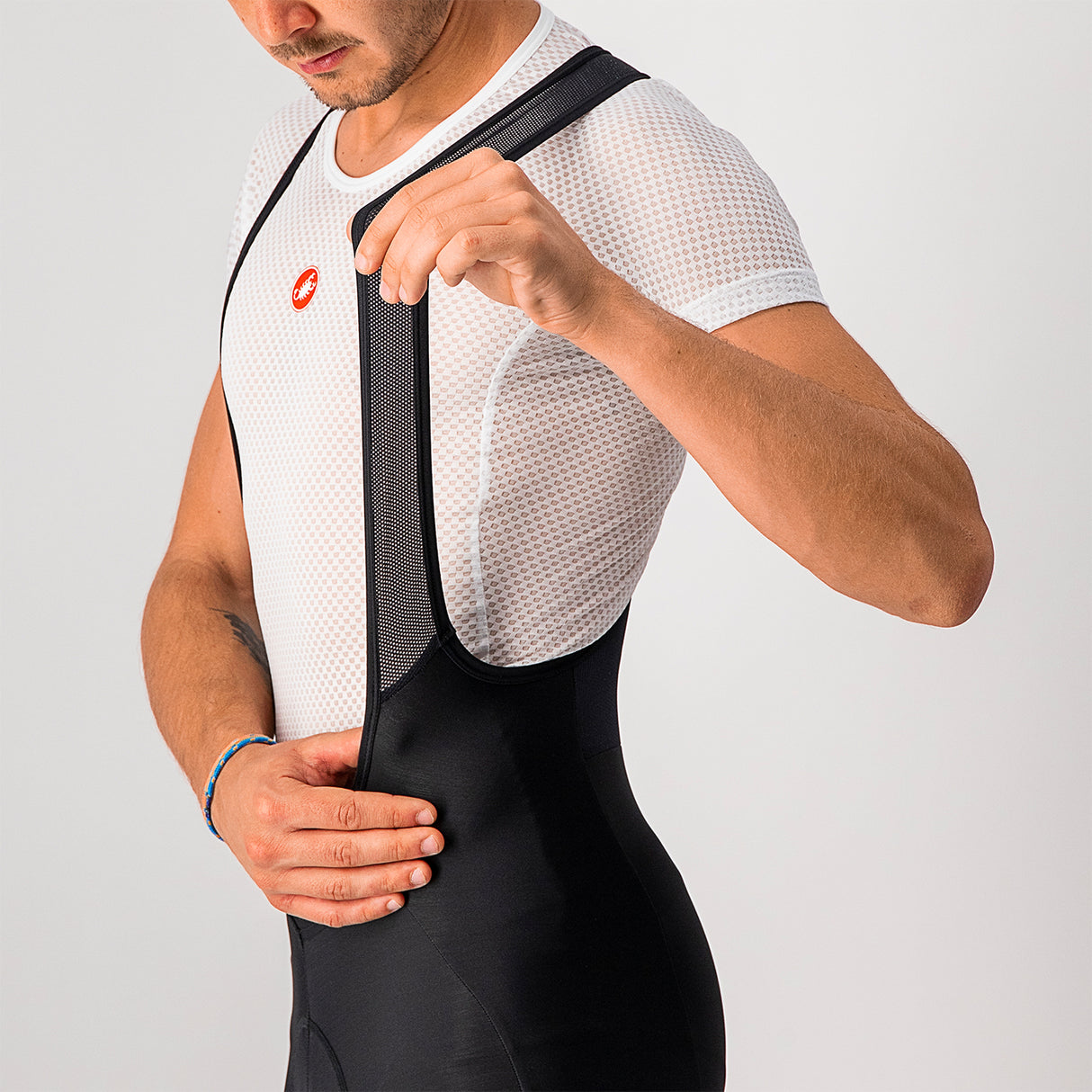 Calzamaglia Castelli Velocissimo 5 - Nero rosso - H