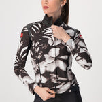 Castelli Perfetto RoS long sleeves woman jersey - Black White