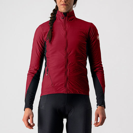 Castelli Unlimited Puffy woman Jacket - Bordeaux