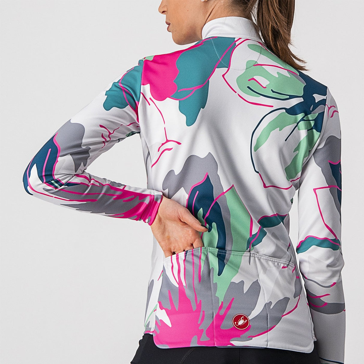 Maglia maniche lunghe donna Castelli Unlimited - Grigio - H
