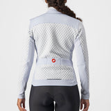 Maglia maniche lunghe donna Castelli Sfida 2 - Grigio chiaro - A