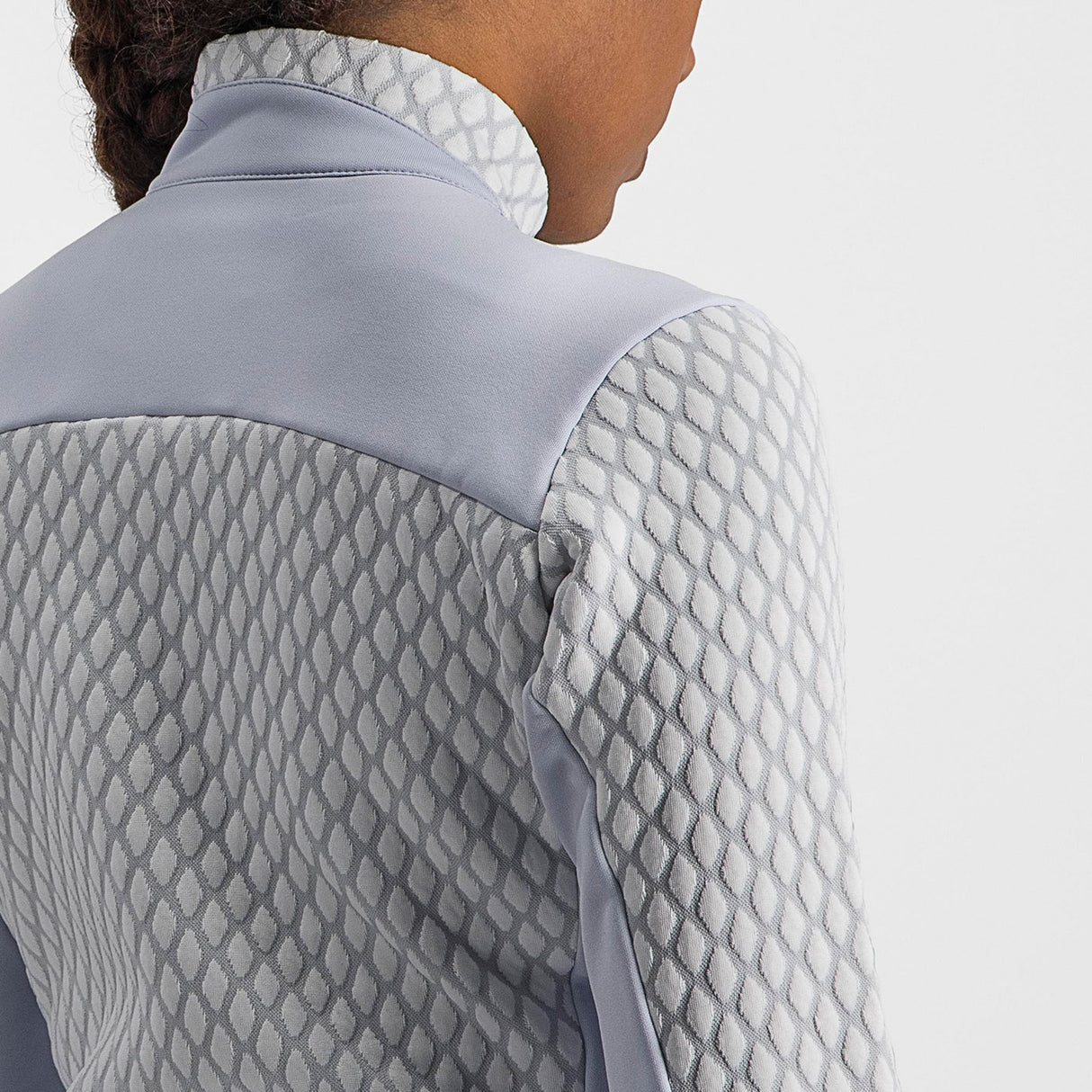 Maglia maniche lunghe donna Castelli Sfida 2 - Grigio chiaro - C