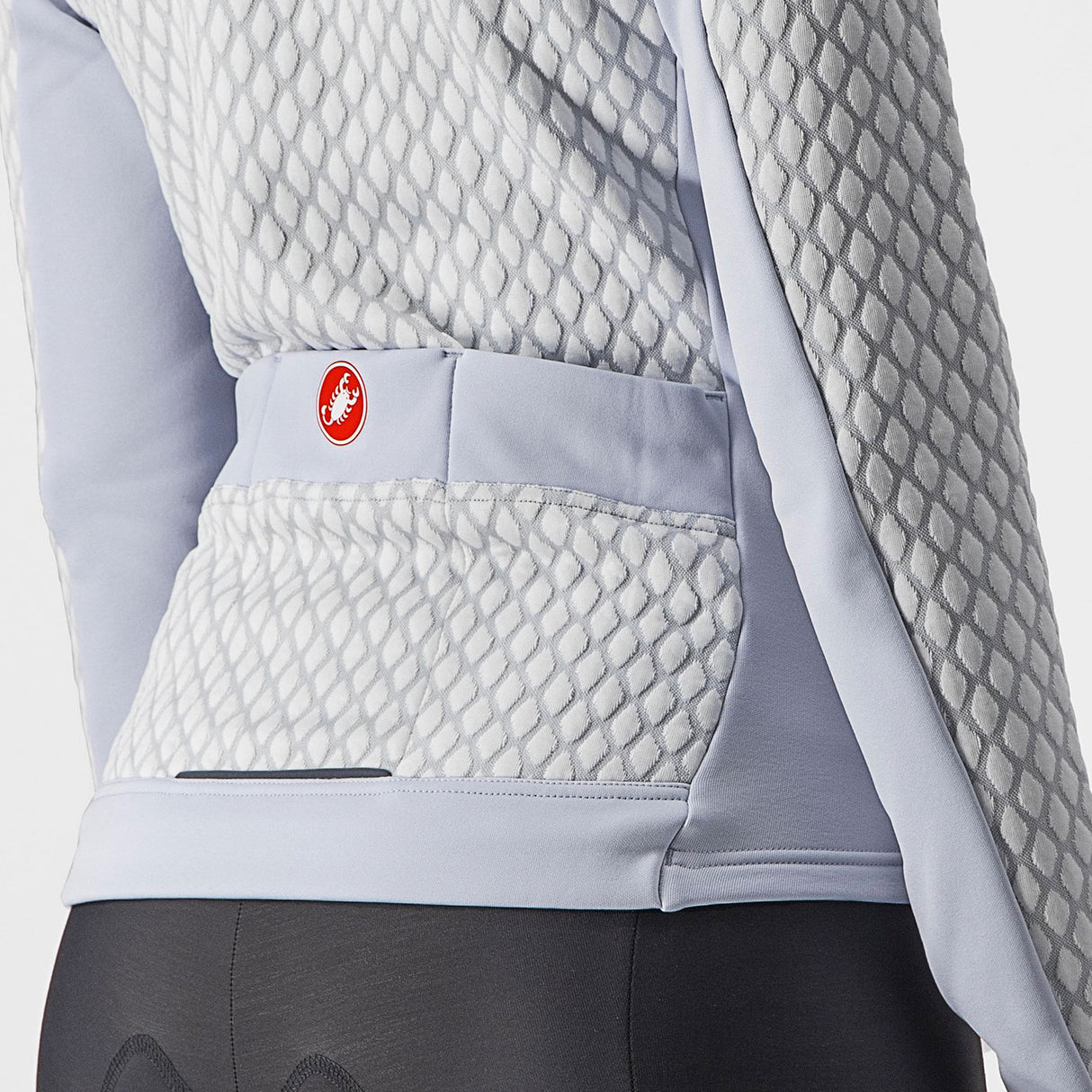 Maglia maniche lunghe donna Castelli Sfida 2 - Grigio chiaro - D