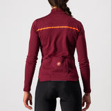 Maglia maniche lunghe donna Castelli Sinergia 2 - Bordeaux - B