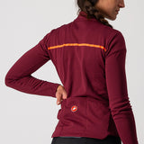 Maglia maniche lunghe donna Castelli Sinergia 2 - Bordeaux - C