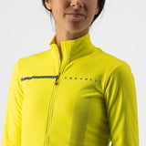 Maglia maniche lunghe donna Castelli Sinergia 2 - Giallo - G