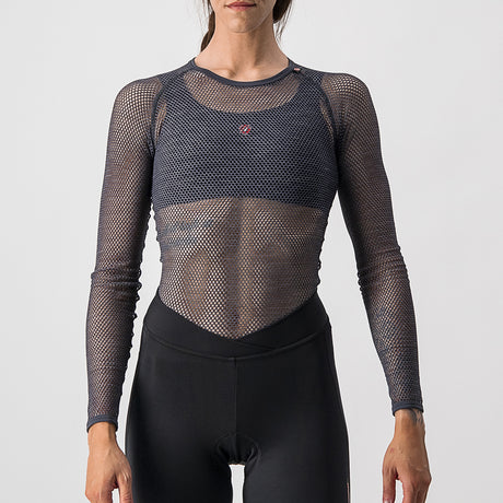 Maglia intima Donna maniche lunghe Castelli Miracolo - Grigio - F