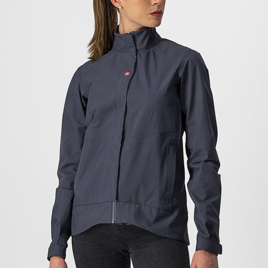 Castelli Commuter Reflex woman jacket - Blue