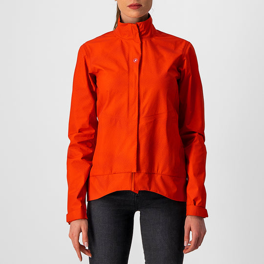 Veste femme Castelli Commuter Reflex - Orange 